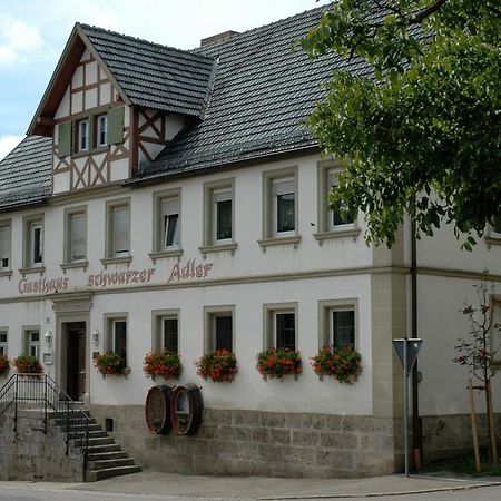 Landgasthof Zum Schwarzen Adler Markt Nordheim Экстерьер фото